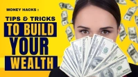Yellow Maximalist Build Your Wealth  Youtube template