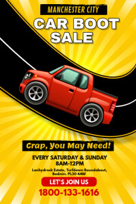 312+ Free Car Boot Sale Poster Templates | PosterMyWall