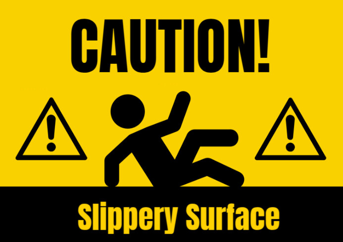 Yellow Maximalist Caution  A4 template