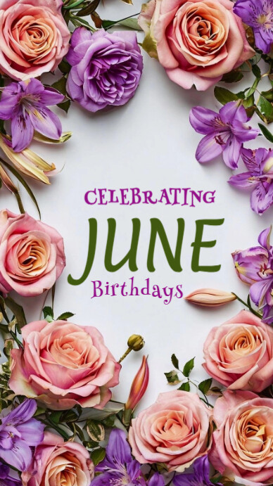 Yellow Maximalist Celebrating May Birthdays  Instagram Post WhatsApp Status template