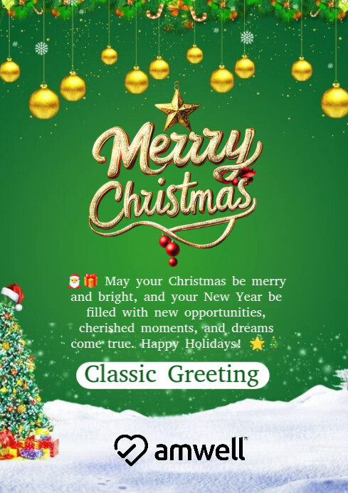 Copy of Yellow Maximalist Christmas Flyer A2 | PosterMyWall