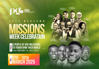 Yellow Maximalist Church Flyer  A4 template