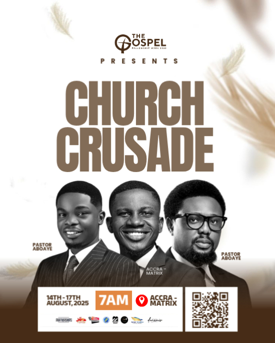 Copy of Yellow Maximalist Church Flyer Instagram Portrait | PosterMyWall