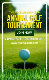 Yellow Maximalist Golf Us Legal template