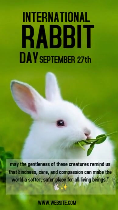 Illustration med kaninmotiv i gult