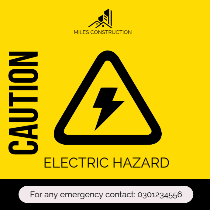 Yellow Maximalist Maximalist Electric Hazard Warning Sign Instagram ...
