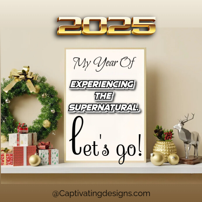 Yellow Maximalist New Year Resolutions Instagram Post Template ...