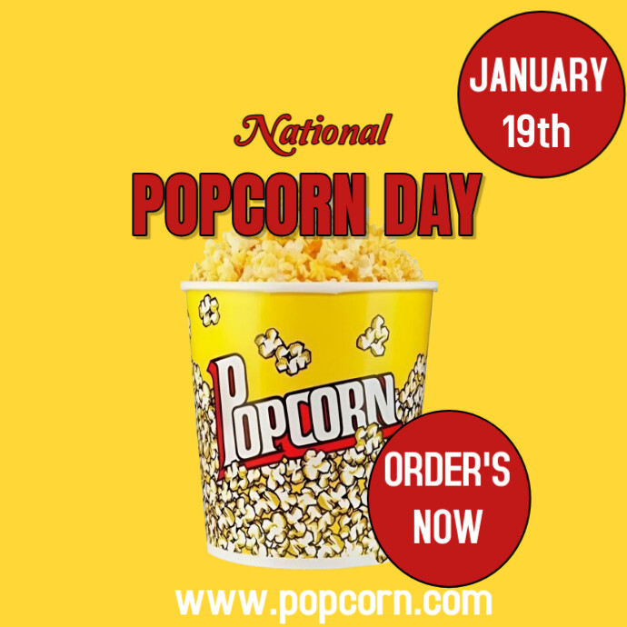 Yellow Maximalist Popcorn Logo Template PosterMyWall yellow-maximalist-popcorn-logo-template-postermywall