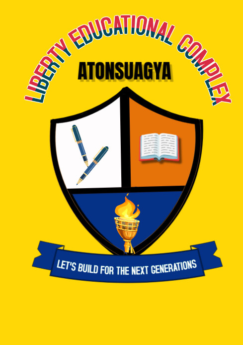 Yellow Maximalist School Logo A4 Templat | PosterMyWall