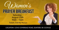 Yellow Maximalist  Women's Prayer Breakfast Gambar Bersama Facebook template