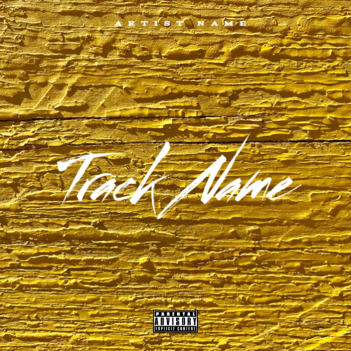 Yellow Mixtape Cover Album Cover Template PosterMyWall Yellow Mixtape Cover Album Cover Template PosterMyWall