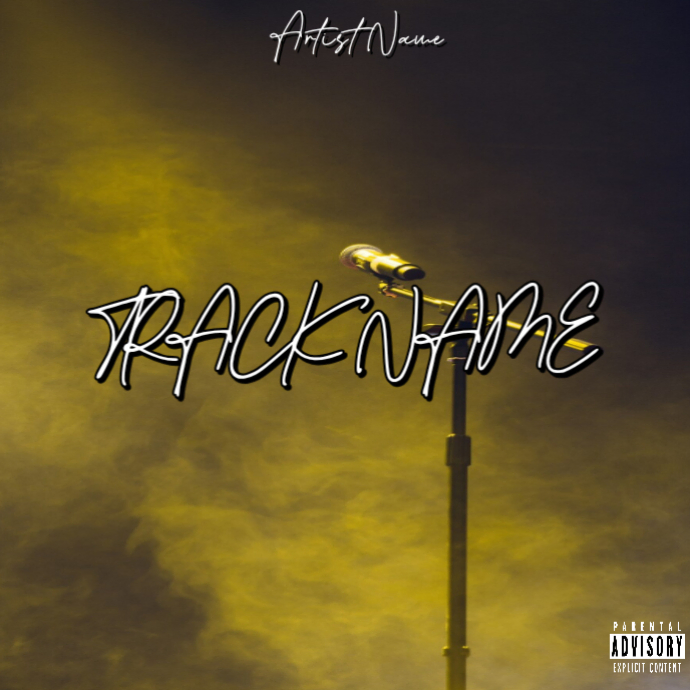 Yellow Mixtape Cover Album Cover Template | PosterMyWall