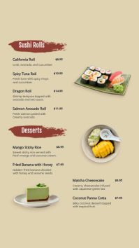 Yellow Asian Cuisine Menu Instagram Story Template - Page 4