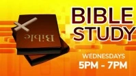 Yellow Modern & Minimal Bible Study Mobile Video Digital Display (16:9) template