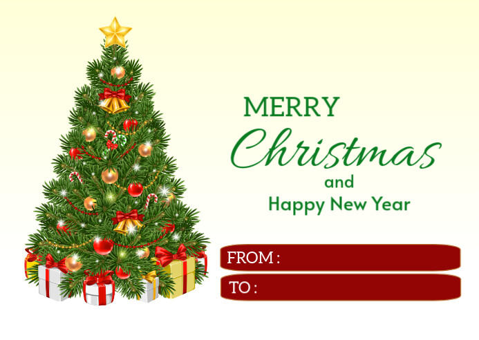 Yellow Modern & Minimal Christmas Postcard Template | PosterMyWall Yellow Modern & Minimal Christmas Postcard Template | PosterMyWall