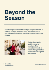 Yellow Fashion Lookbook A3 Template - Page 5