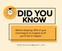Yellow Motivational Quote Persegi Panjang Sedang Template