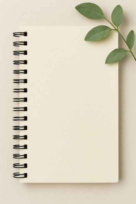 Yellow Notebook Posters Template | PosterMyWall