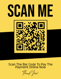 Purple Qr Code Scan Flyers Template | PosterMyWall