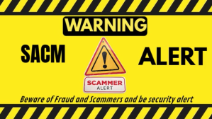 Yellow Yellow Modern & Minimal Scam Alert Sign Youtube Thumbnail YouTube-miniature Template