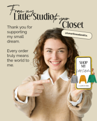 Желтый Small Business Introduction Instagram Portrait Template - Page 5