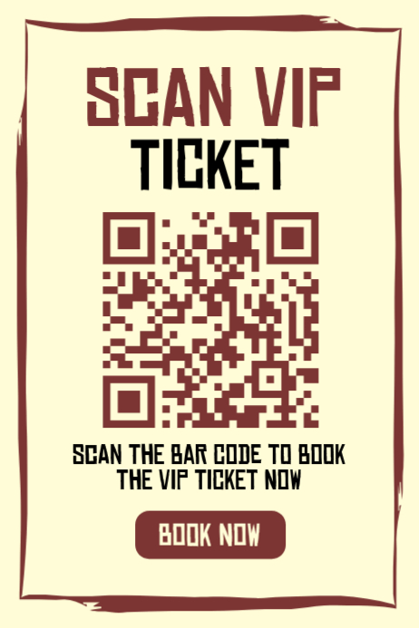 Vip Ticket Booking Posters Template | PosterMyWall
