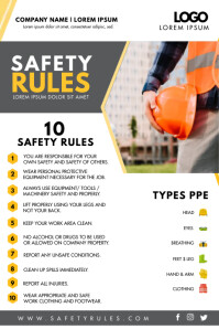 22 070 Free Osha Safety Posters Customizable Design Templates Postermywall