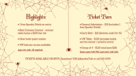 Yellow Halloween Party Цифровой дисплей Template - Page 2