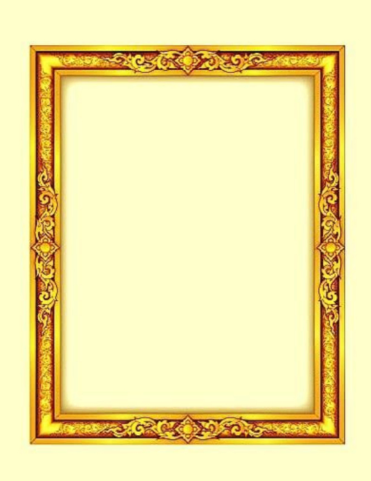 Yellow ornate frame Flyer Template | PosterMyWall