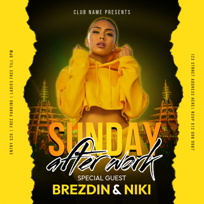 Copy of Yellow Party | PosterMyWall