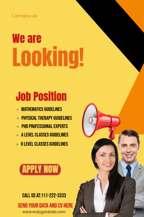 Yellow Pastel Hirring New Jobs Looking Great Jobs Bmwww Post For U ...