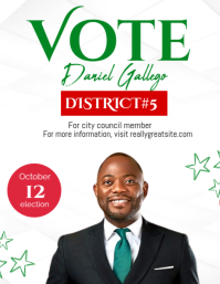 Yellow Professional  Campaign Flyer Flyer (us Letter) template