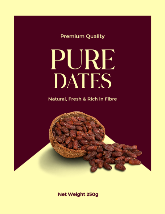 Yellow professional dates product promotion flyer Template | PosterMyWall