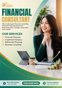 Gul Financial Consulting A4 Template