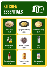 Gelb Grocery Store Specials A4 Template - Page 4