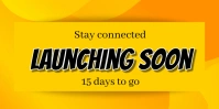Yellow Professional Launching Soon Notice  Ev template