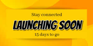 Yellow Professional Launching Soon Notice  Ev template
