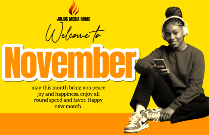 Copy of Yellow Professional New Month Flyers Tabloid | PosterMyWall