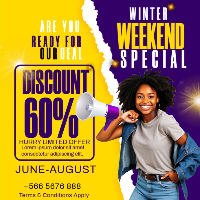 Copy of Yellow Professional Sales Instagram Post | PosterMyWall