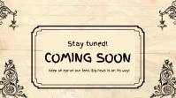 Yellow Professional Starting Soon A New Service Digital Display (16:9) template