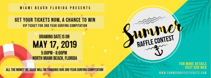 Summer Raffle Contest Template | PosterMyWall