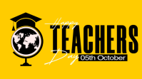 Gul Teachers' Day ตัวอย่างภาพบน YouTube Template