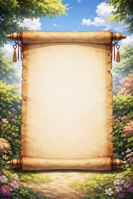 Yellow Fantasy Scroll Posters Template | PosterMyWall