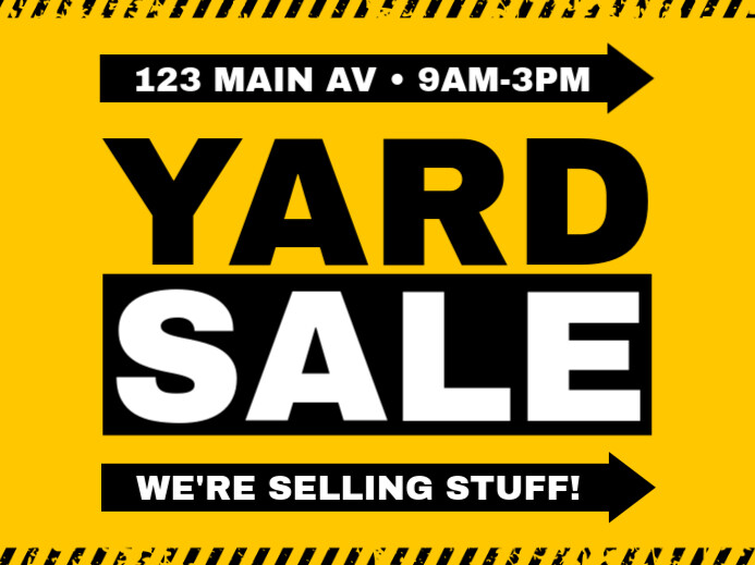 1.7K+ Free Yard Sign Templates PosterMyWall