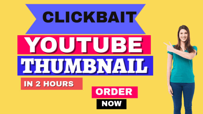 Copy of Yellow Youtube Thumbnail | PosterMyWall