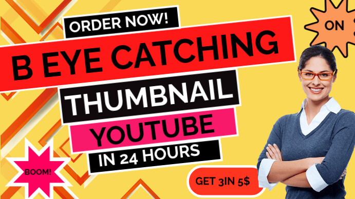 Yellow Yt Youtube Thumbnail Template | PosterMyWall