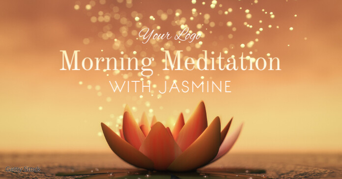 Yoga & Meditation Workshop Course Seminar Ad template