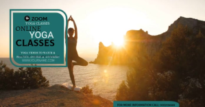 Yoga and morning walk (1) Facebook-Anzeige template