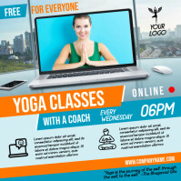 360 Yoga Class Customizable Design Templates Postermywall