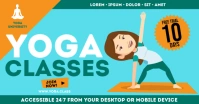 YOGA BANNER Facebook Shared Image template